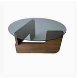 Hanah home mia - walnut, fume walnutfume coffee table | ePonuda.com