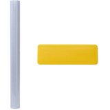  Prozorske folije statične 5 kom matirane sive PVC Slike