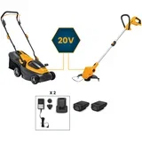 komplet za sakupljanje 136e Kit+GT 100e 20 V Bundle baterija, kosilica i V 20 akumulatorski trimmer