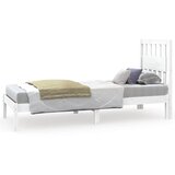  Okvir za krevet od borovine bijeli 75x190 cm jednokrevetni | shoptok.hr