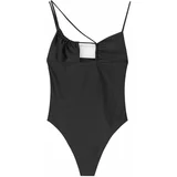 Pull&Bear Jednodijelni kupaći kostim crna