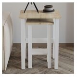 Hanah home Set stočića Gina 2 White Sapphire Oak u