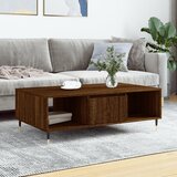 vidaXL Stolić za kavu boja hrasta 104 x 60 x 35 cm konstruirano drvo Cijene