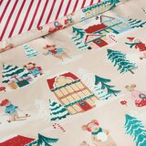 Catherine Lansfield Posteljina za krevet za jednu osobu 135x200 cm Christmas Mouse Town – | shoptok.hr