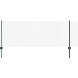 vidaXL varjena žična ograja z 11 U stebrički Zelena 0.8x25 m Jeklo | Shoptok.si