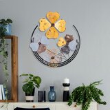Opviq Zidna dekoracija Shihezi 2, 50x50x4 cm, Šarena | ePonuda.com