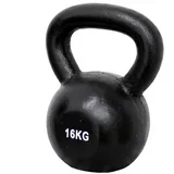Kettlebell Cast Iron Rubber Base 16Kg