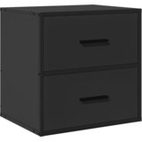  Zidni noćni ormarići 2 kom crni 40x31x39,5 cm | Eponuda.ba