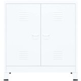 vidaXL Industrijski ormarić za spise bijeli 90 x 40 x 100 cm čelični | shoptok.hr