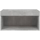 TV ormarić s LED svjetlima siva boja betona 60x30x30 cm | shoptok.hr