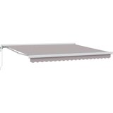  Povlačivi tende Svjetlosiva 400 × 300 cm Tkanina i Metal | shoptok.hr