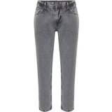 Trendyol Men's Gray Relax Fit Jeans Denim Trousers Cene