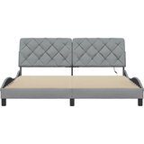  Okvir kreveta s LED-om bez madraca 180x200 cm od tkanine | Eponuda.com
