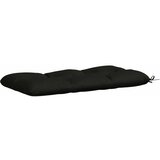  Jastučići za klupe VIANEN 2 kom. 100% poliester Crna - Crna 110 x 60 x 12 cm | shoptok.hr