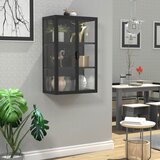 MID.YOU VISEČA VITRINA, črna | Shoptok.si