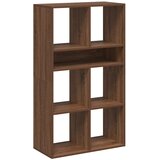 Maison Chic Knjižna omara - Knjižni regal rjavi hrast 66x31x112 cm inženirski les, (21724864) Cene