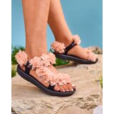 Resti Powder women's sandals with flowers Alferroy | Shoptok.si