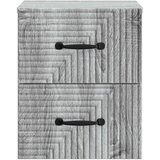  Stenski nočni omarici 2 pcs Siva Sonoma 34,5 x 33 x 40 cm, (5000209910) | Shoptok.si