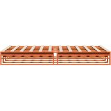 vidaXL Okvir kreveta bez madraca voštano smeđi 120x190 cm od borovine | shoptok.hr
