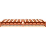 vidaXL Posteljni okvir voščeno rjav 120x190 cm trdna borovina, (21292486) | Shoptok.si