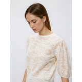 Reserved Bluza s ukrasnim uzorkom - boja kože | shoptok.hr