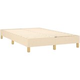  Krevet box spring s madracem LED krem 120 x 200 cm od tkanine | shoptok.hr