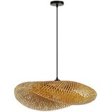  Immax 08270L - Luster na sajli HILO 1xE27/40W/230V, prečnik 80 cm, bambus | Eponuda.com