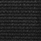 Balkonski zastor crni 120 x 400 cm HDPE | shoptok.hr