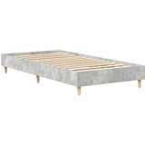  Okvir kreveta bez madraca beton siva 75x190cm konstruirano drvo | shoptok.hr