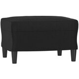  3-dijelni set sofa s jastucima crna od umjetne kože | shoptok.hr