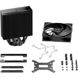 Be Quiet! BK039 pure rock 3 [LGA-1851 default ilm and rl-ilm support/AM5], 190W tdp, pure wings 3 120mm pwm fan max. 31.2dB(A), 4 high-performance 6mm heat pipes with hdt technology | ePonuda.com