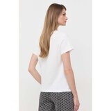 Pinko Pamučna majica boja: bež | shoptok.hr