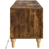 LED TV kabinet Dimljeni hrast Konstruirano drvo | shoptok.hr