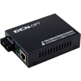 Dcn gigabit ethernet 10/100/1000Mb/s fiber konverter sa 1 sfp slotom (sfp modul se kupuje posebno), jumbo frame 10K, lfp funkcija, 802.3u/802.3ab (-OPT-MC-2200A) | ePonuda.com