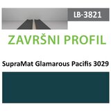 AGT profil Zidni MDF Završni LB-3821-B SupraMat Glam Pacific (3029) 2800x116x18mm ( 026-139 ) Cene