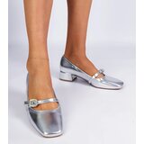 D/CEO marka niezdefiniowana Silver elegant pumps decorated with rhinestones Elifat | shoptok.hr