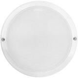 Ferotehna Vanjska zidna LED svjetiljka Minsk Round (18 W, 155 x 155 x 37 mm, Bijela, IP54) | shoptok.hr