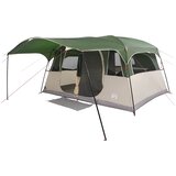 vidaXL Tunelski šotor Zelena 366 x 244 x 198 cm Poliester in jeklo, (5000309342) | Shoptok.si