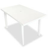  Vrtni stol od plastike bijeli 126 x 76 x 72 cm | shoptok.hr