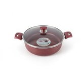  granitna šerpa stakleni poklopac 24 cm | Eponuda.com
