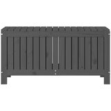  Vrtna kutija za pohranu siva 108x42,5x54 cm od masivne borovine | shoptok.hr