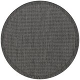 Ayyildiz Carpets Temno siva okrogla zunanja preproga ø 160 cm Giza – Cene