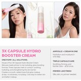 HOUSE OF HUR 3X Capsule Hydro Booster Cream vlažilna podlaga za posvetlitev in zgladitev kože 50 ml | Shoptok.si