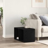 vidaXL lp kutija za pohranu crni hrast 71x34x36 cm izrađeno drvo | shoptok.hr