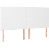  Okvir za krevet s uzglavljem bijeli 160x200 cm od umjetne kože | shoptok.hr