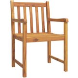  Vrtne stolice 6 kom 56 x 55,5 x 90 cm od masivnog drva bagrema | shoptok.hr