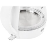 Teesa električno kuhalo za vodu, staklo, 2200 W, bijelo, 1,7 L | shoptok.hr