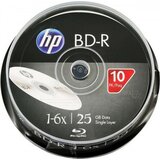 Hp blu-ray 25GB bd-r 6X 69321 525HP6/Z Cene
