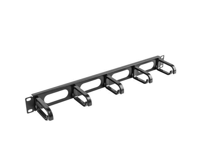Lanberg CABLE ORGANISER 19 (1U, TYPE B, BLACK) AK-1205-B | shoptok.hr