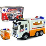  Vozilo nujne pomoči v obliki tovornjaka - bela/oranžna | Shoptok.si